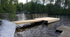 Putkiponttonilaituri 6 x 3,15 metriä (2 ponttonia) TEE-ITSE